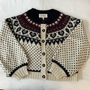 The Great fair isle cardigan, size 1